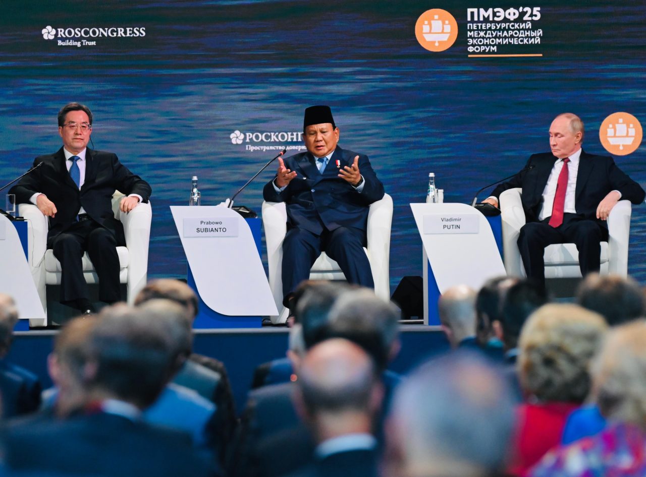 Di SPIEF 2025, Presiden Prabowo Tegaskan Politik Luar Negeri Bebas Aktif Indonesia