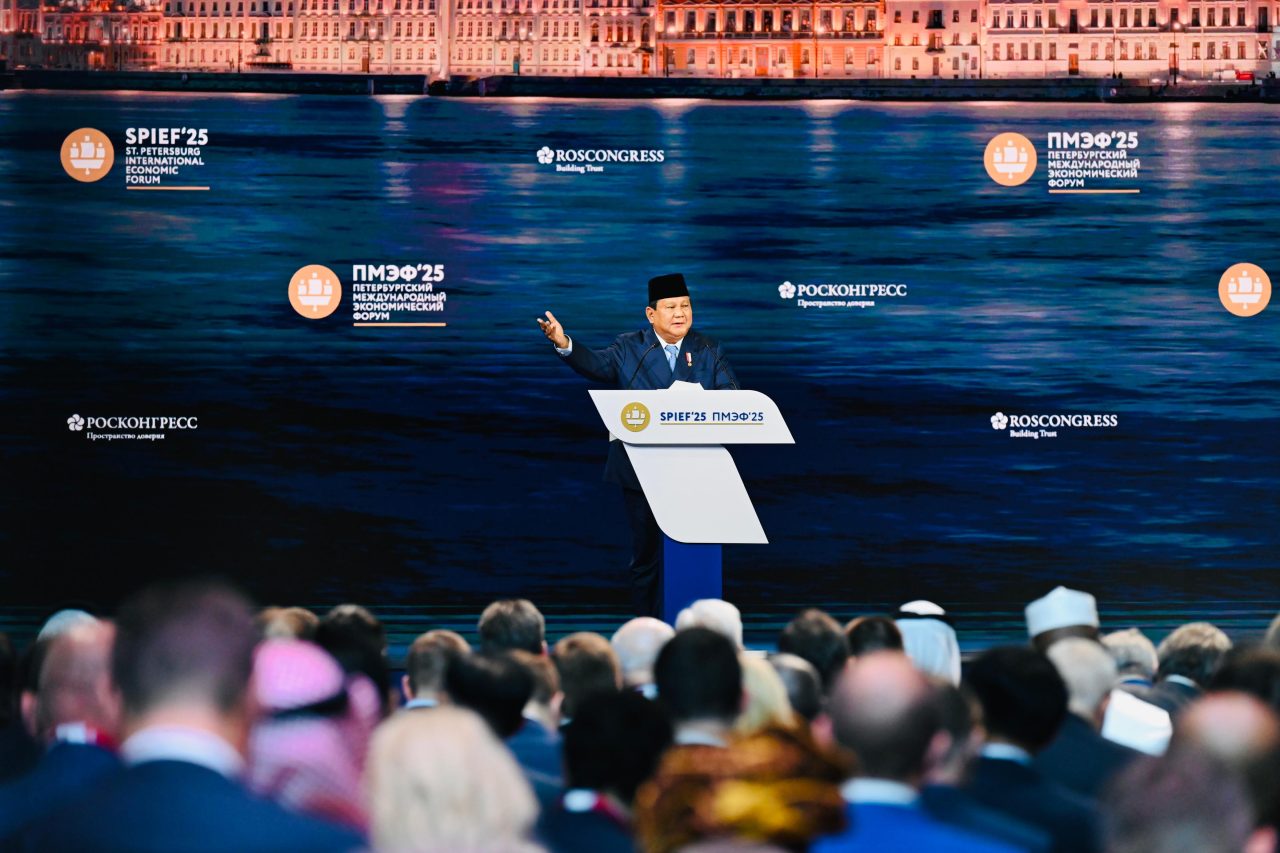 Presiden Prabowo Angkat Capaian Indonesia di SPIEF 2025