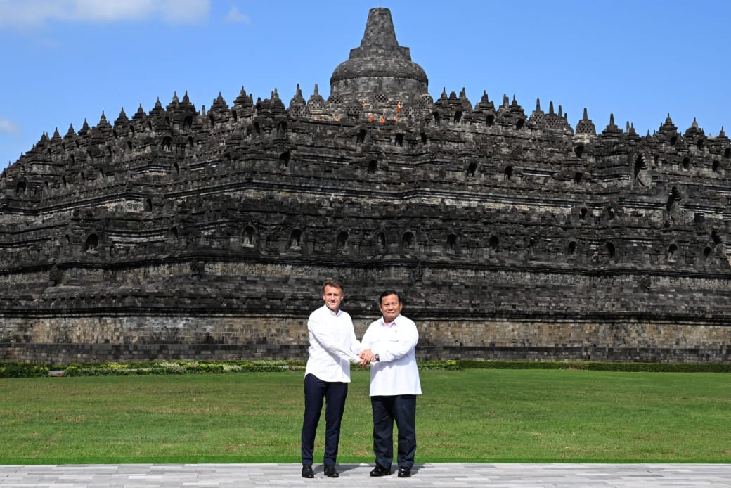 Presiden Macron Kagumi Candi Borobudur: Lambang Keunggulan Manusia dan Inspirasi Dunia