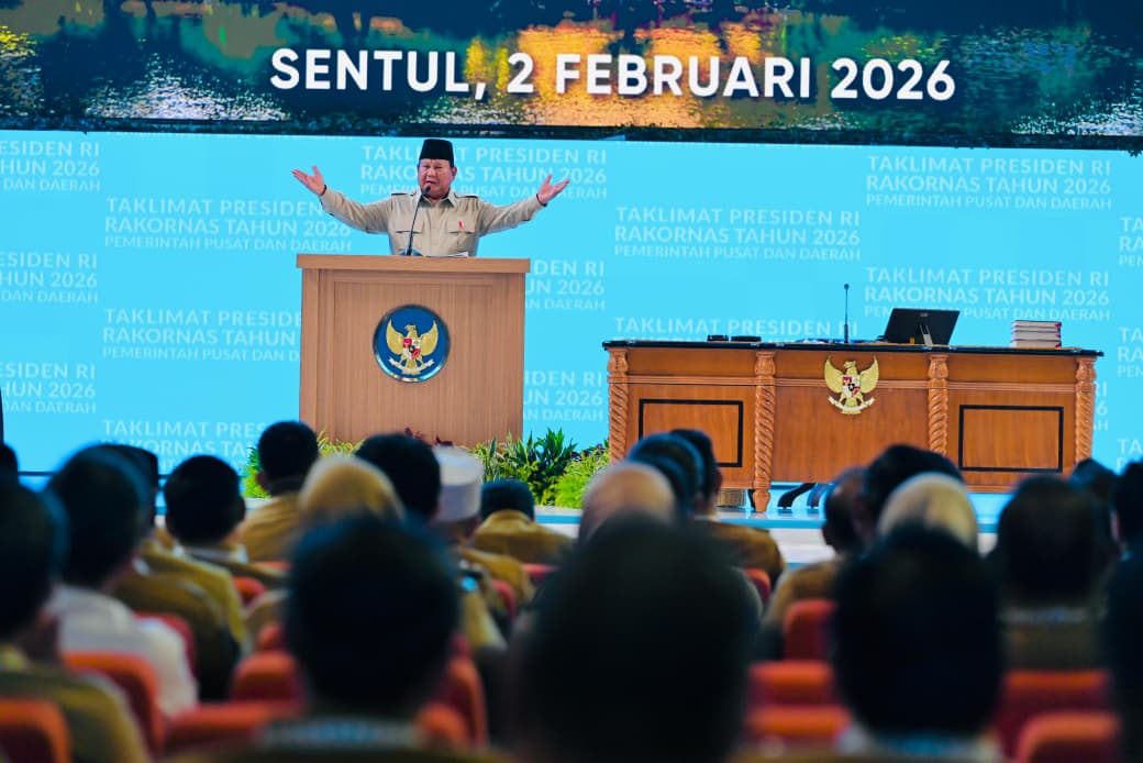 Presiden Prabowo Buka Rakornas Pemerintah Pusat Dan Daerah 2026