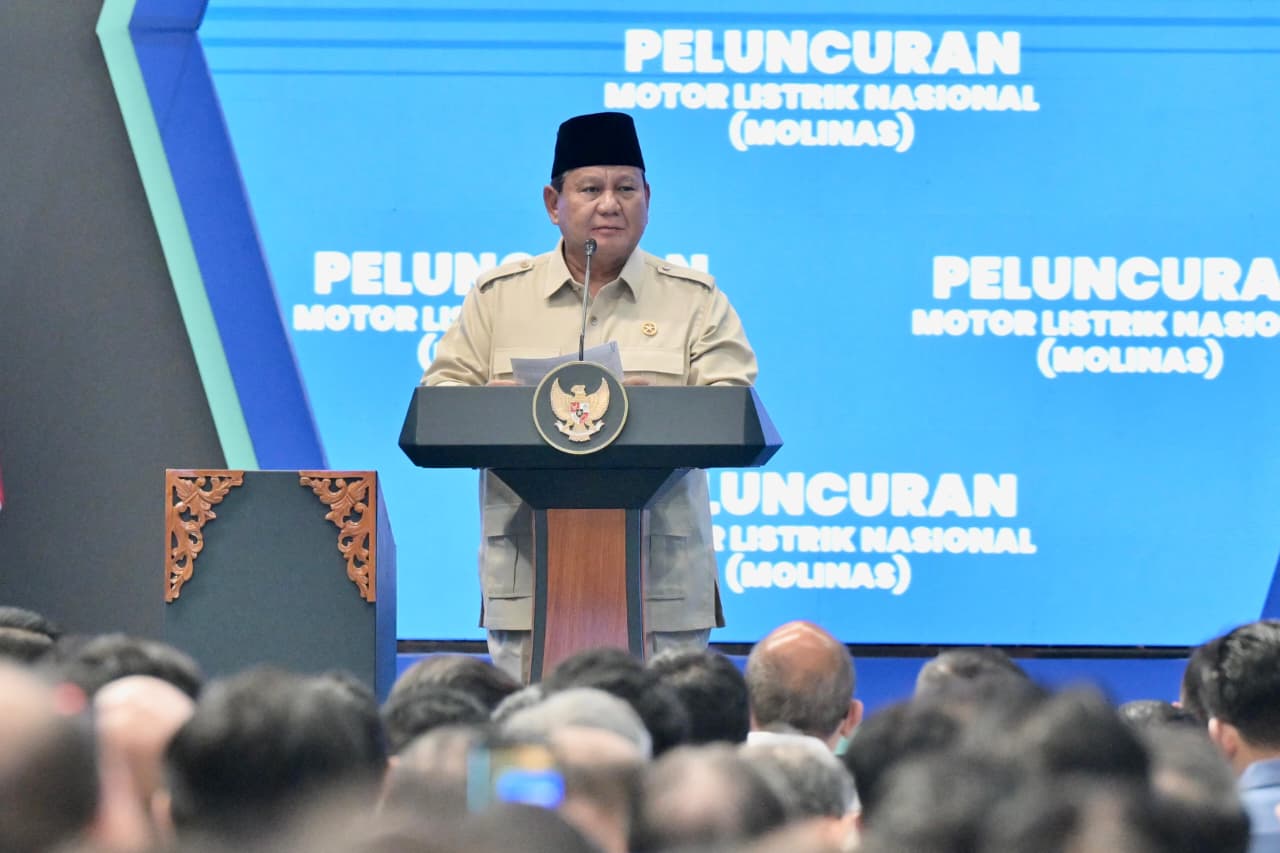 Presiden Prabowo Luncurkan Motor Listrik Nasional, Tonggak Kemandirian Teknologi dan Industri Nasional