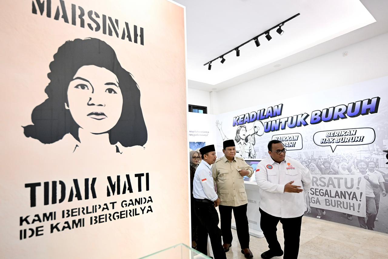 Presiden Prabowo Resmikan Museum Ibu Marsinah di Nganjuk, Simbol Penghormatan bagi Perjuangan Buruh