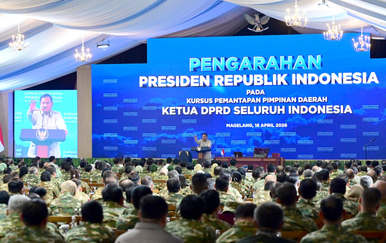 Presiden Prabowo Sampaikan Pengarahan pada Ketua DPRD Seluruh Indonesia