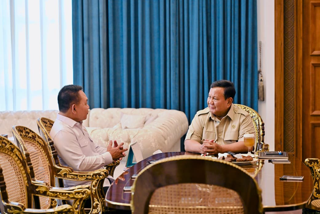 Presiden Prabowo Terima Jenderal Dudung Bahas Situasi Pertahanan dan Keamanan di Tengah Dinamika Global