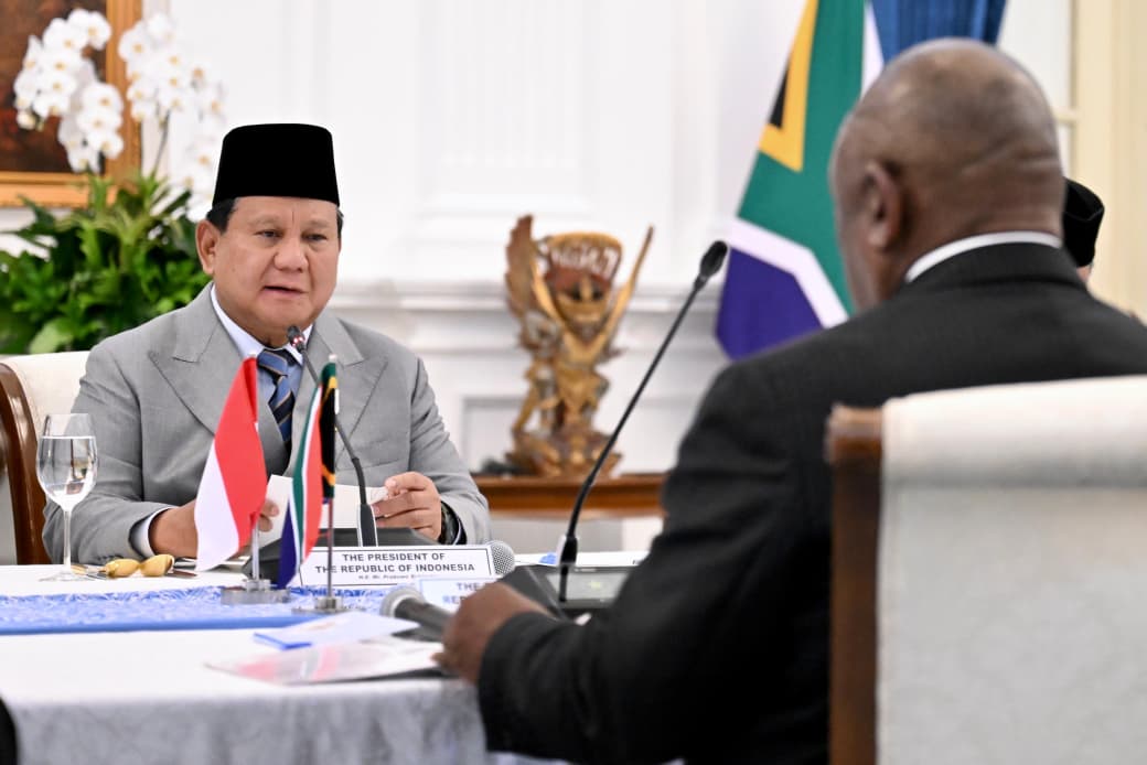 Presiden Prabowo Sambut Presiden Ramaphosa: Persahabatan Dunia Selatan yang Semakin Erat