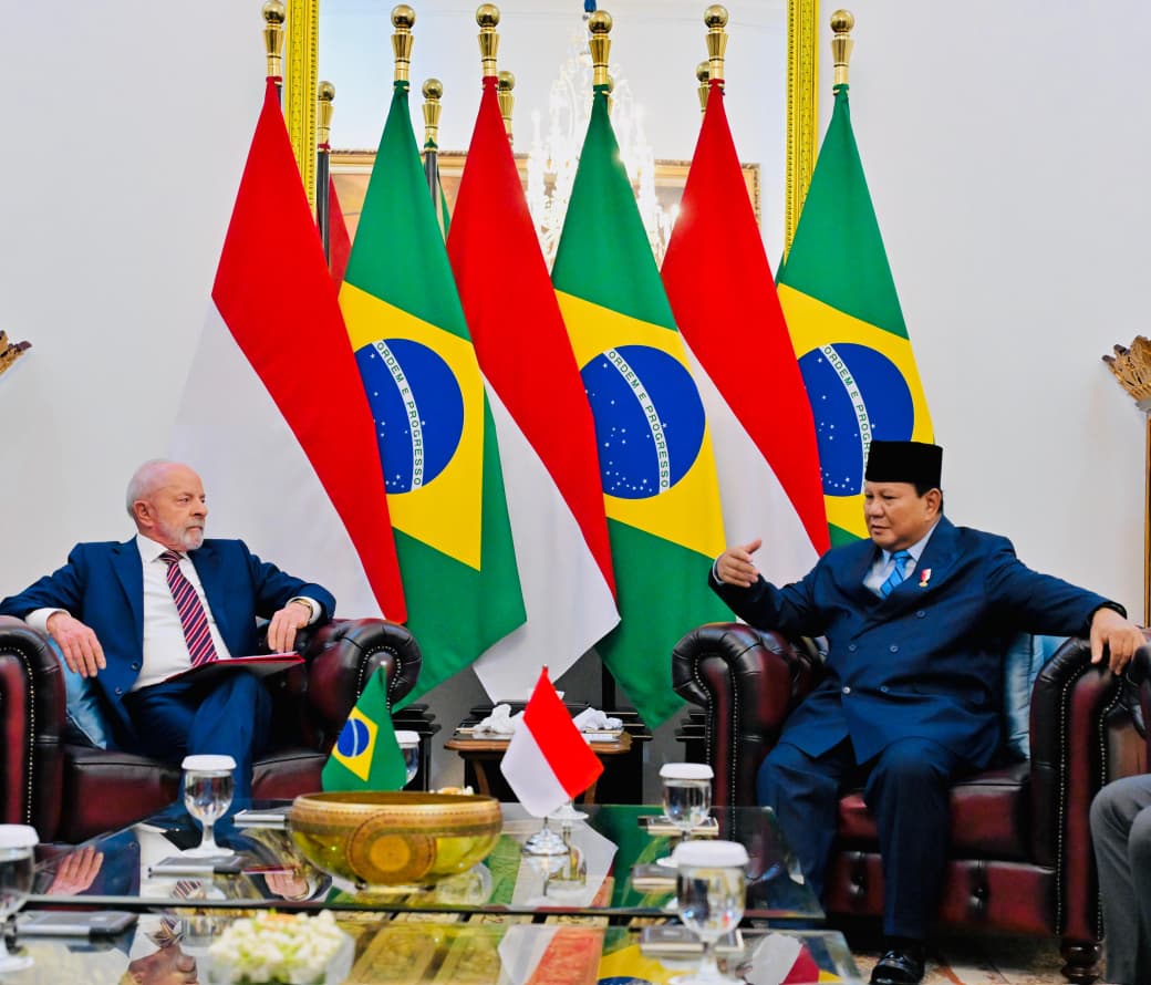 Pertemuan Tête-à-Tête di Istana Merdeka, Presiden Prabowo dan Presiden Lula da Silva Bahas Penguatan Kemitraan Strategis