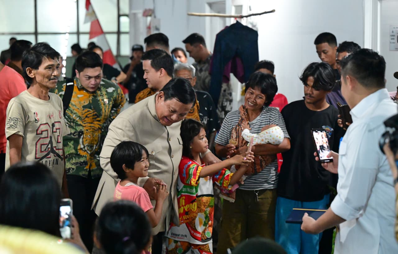 Kunjungi Hunian Relokasi Senen, Presiden Prabowo Disambut Doa dan Rasa Syukur Warga