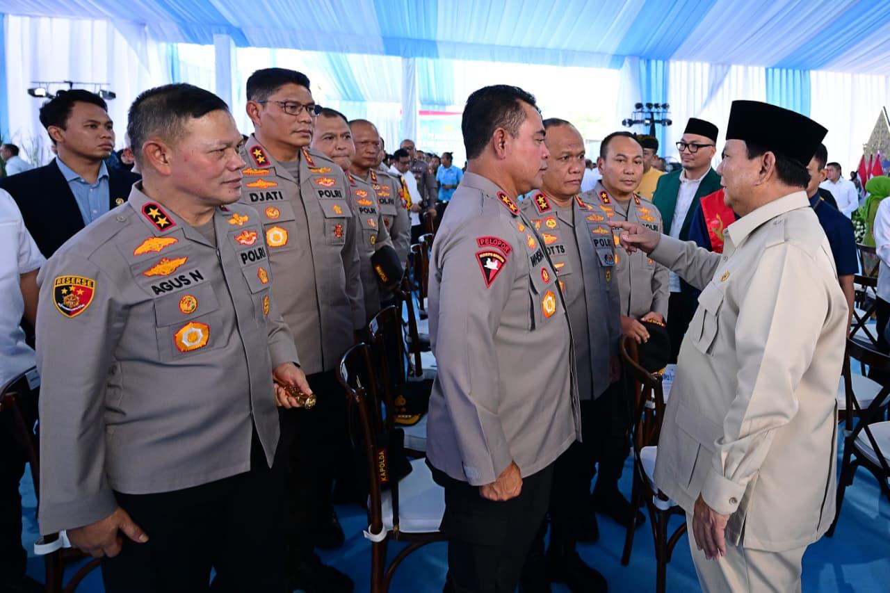 Presiden Prabowo Tegaskan Polri Harus Jadi Polisi Rakyat, Garda Terdepan Melawan Kejahatan